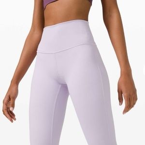 Lululemon wunder under lilac lavender